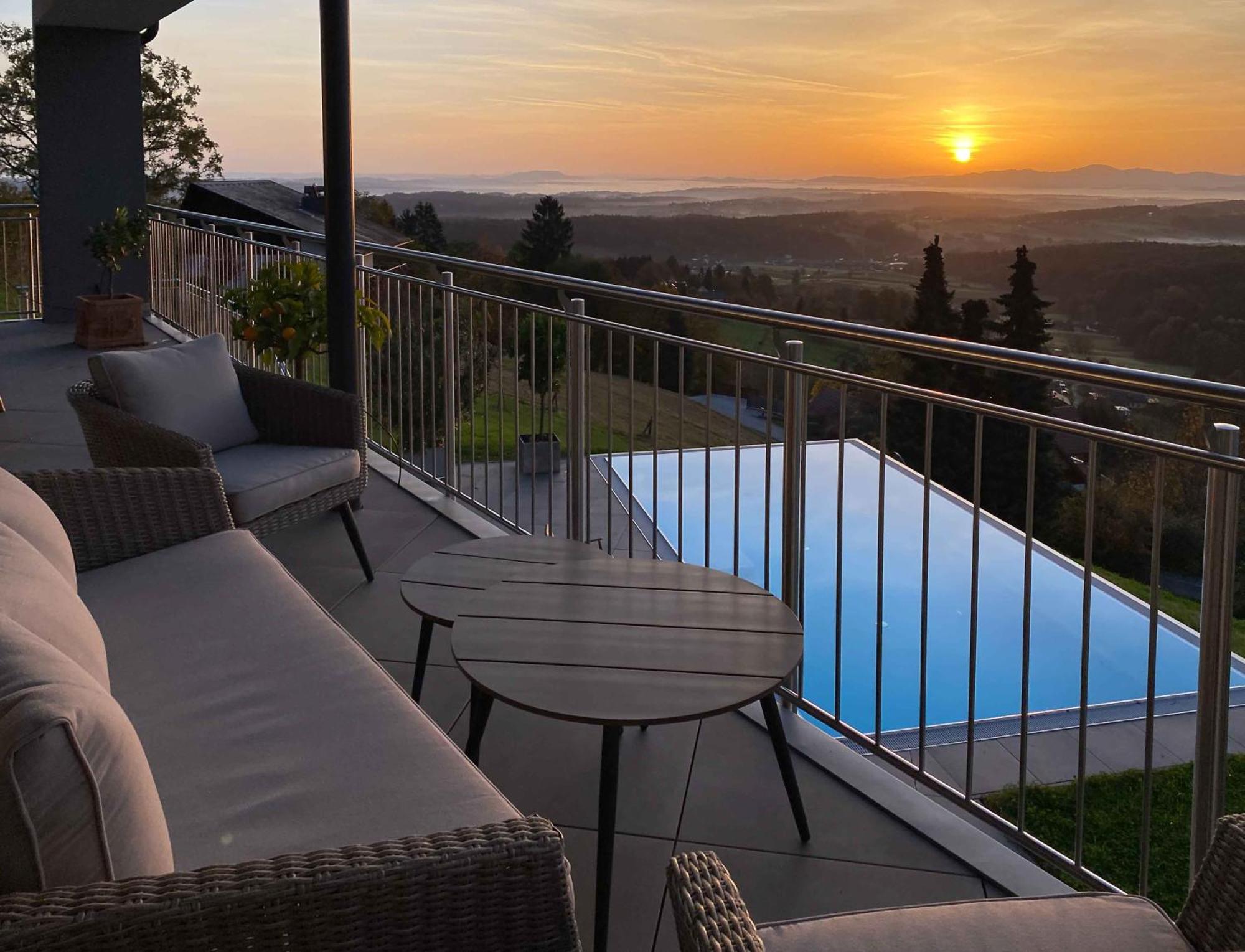 Greim15 --- Ganzes Ferienhaus Mit Fernsicht, Pool, Wellness Дойчландсберг Екстериор снимка